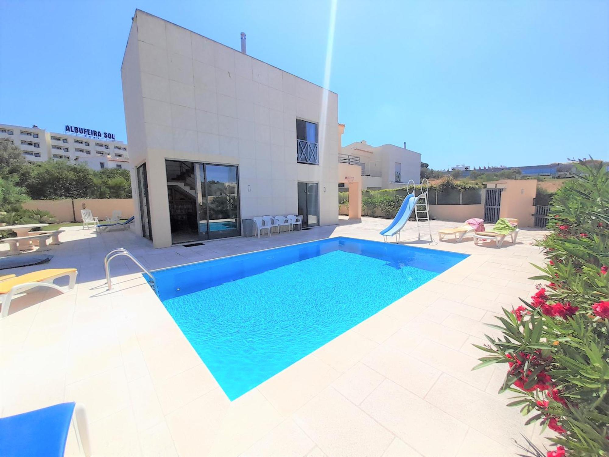 Villa Paula With Private Pool Close To The Beach And Strip Albufeira Exteriér fotografie